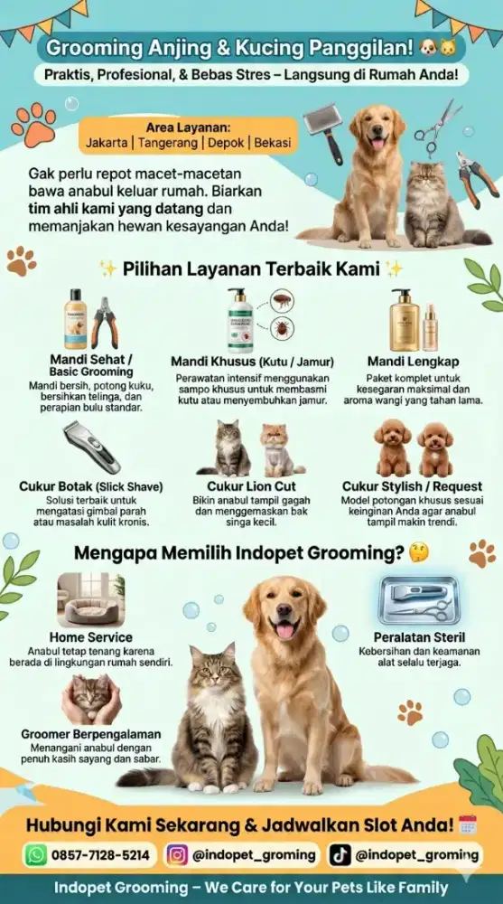 INDOPET GROOMING PANGGILAN