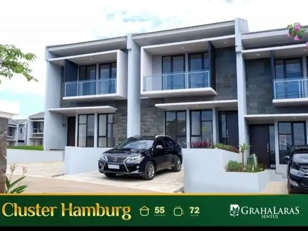 Rumah 2 lantai ready sudah SHM dekat exit tol Sentul  kab bogor Tol Bogor