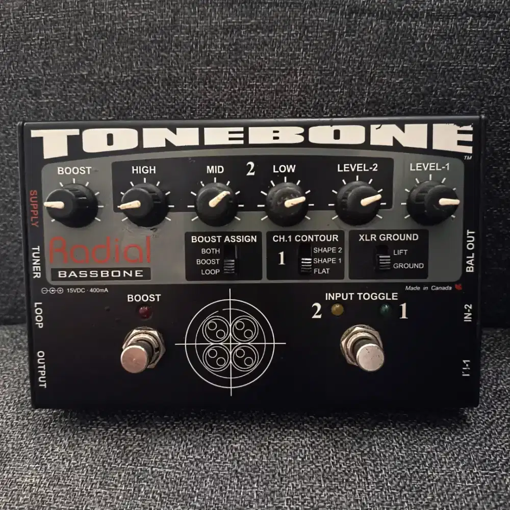 Preamp Bass Radial Bassbone Tonebone