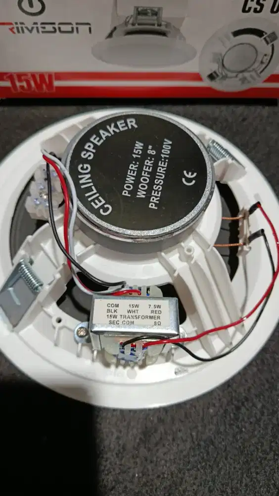 CEILING SPEAKER CRIMSON