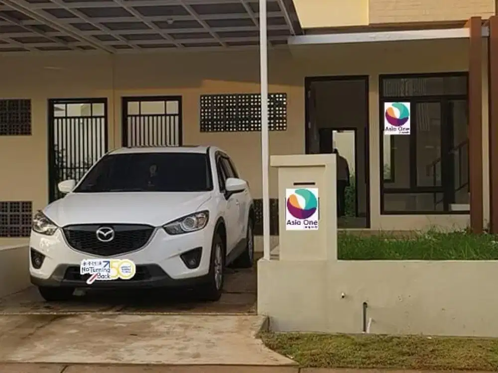 Disewakan Rumah 2 Lantai Dalam Cluster Green Ara Bekasi