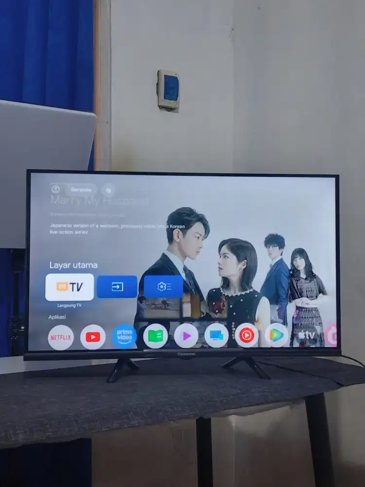TV Changhong Android - masih mulus seperti baru
