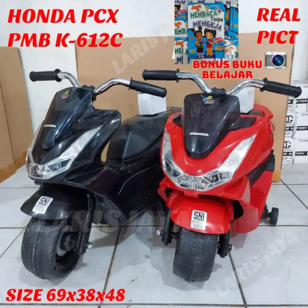 Mainan motor anak Aki PCX k612C