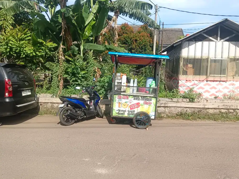 Jual grobak teh solo