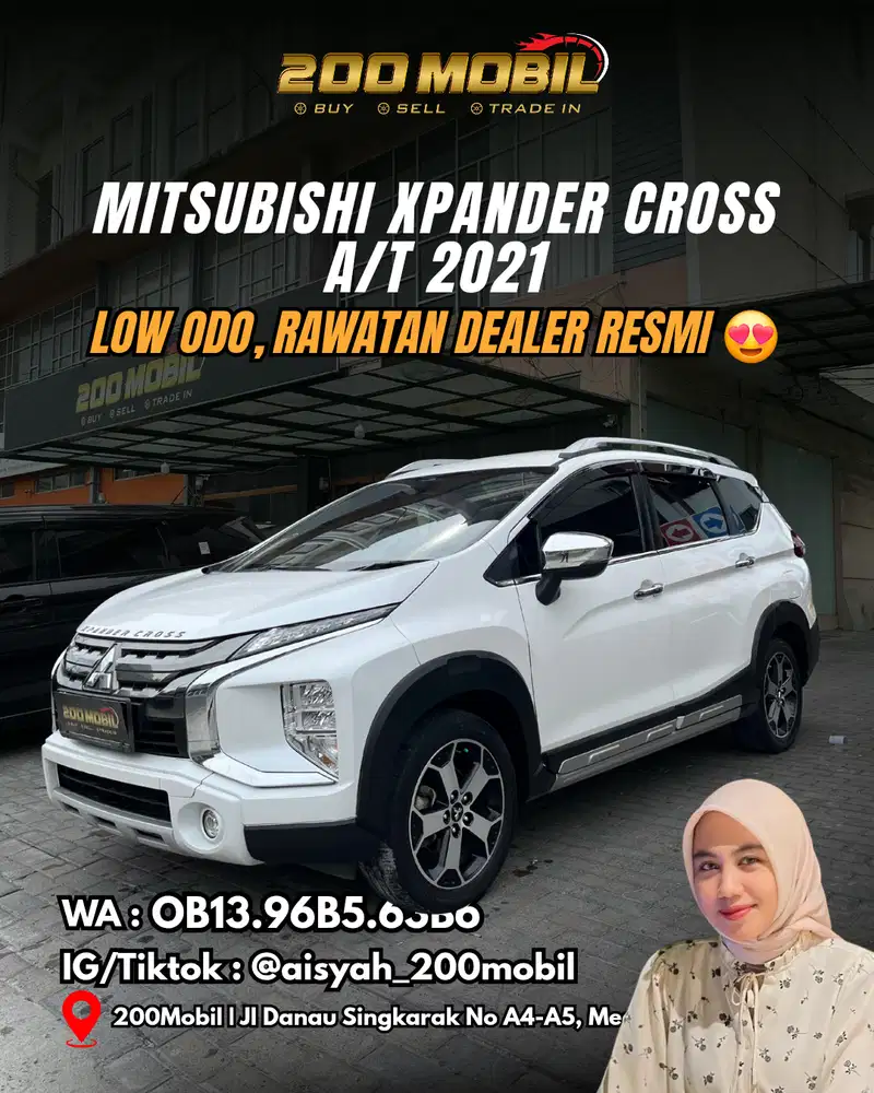 Mitsubishi Xpander Cross A/T 2021 Bensin
