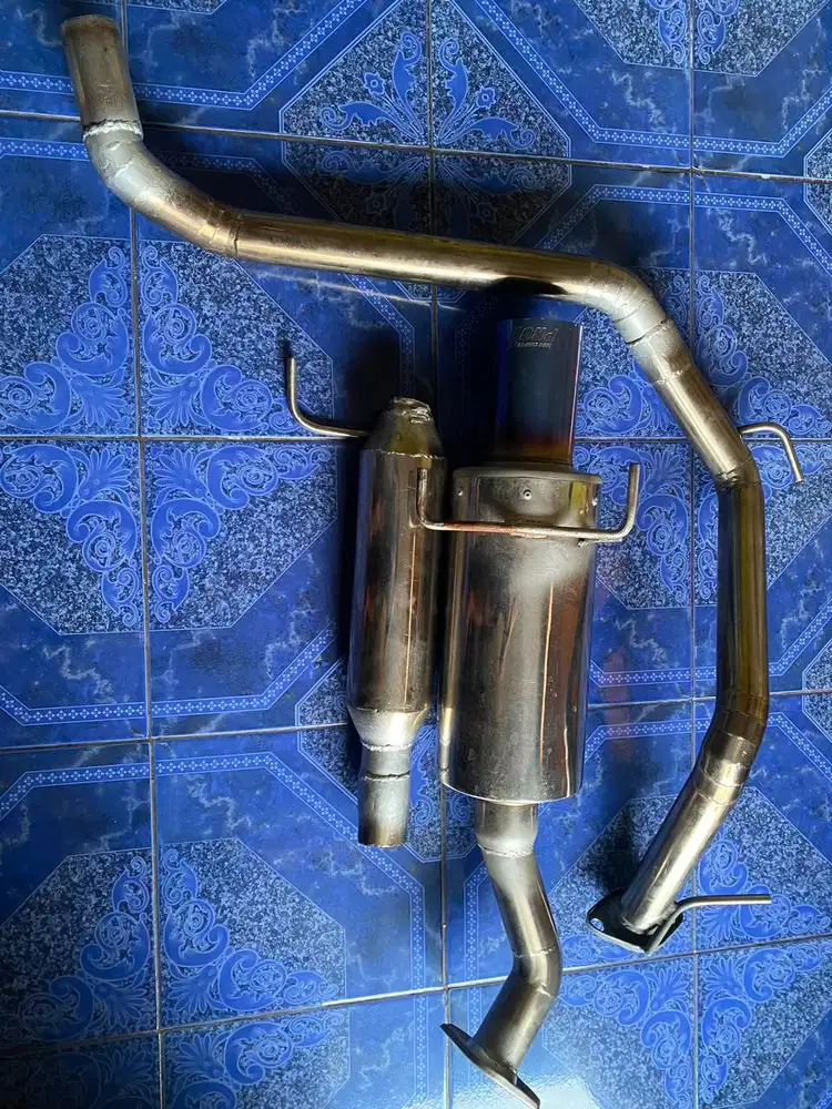 Knalpot Ironcraft Brio baru dipakai 3 bulanan