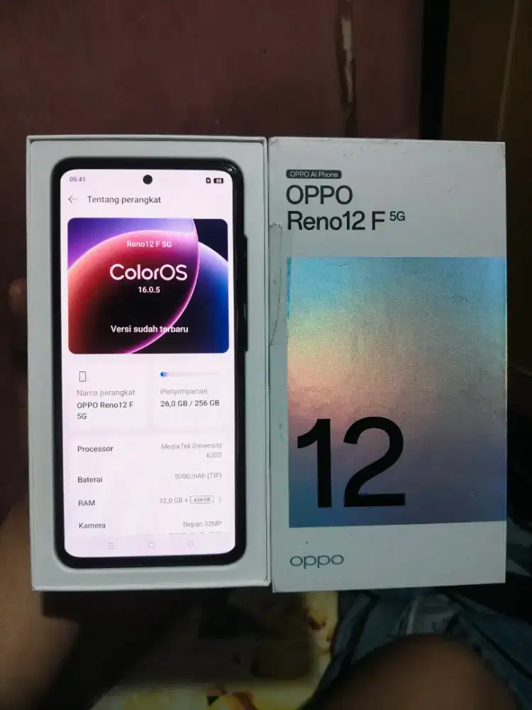 Oppo Reno 12F 5G ram 12/256