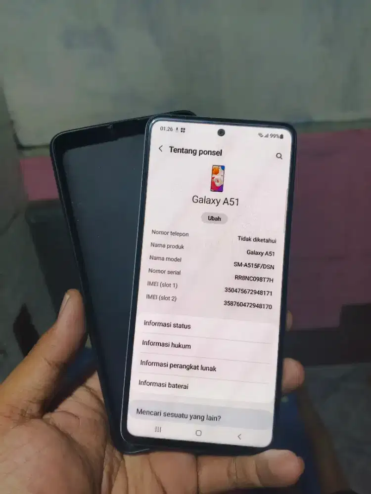 Jual aja HP Samsung A51