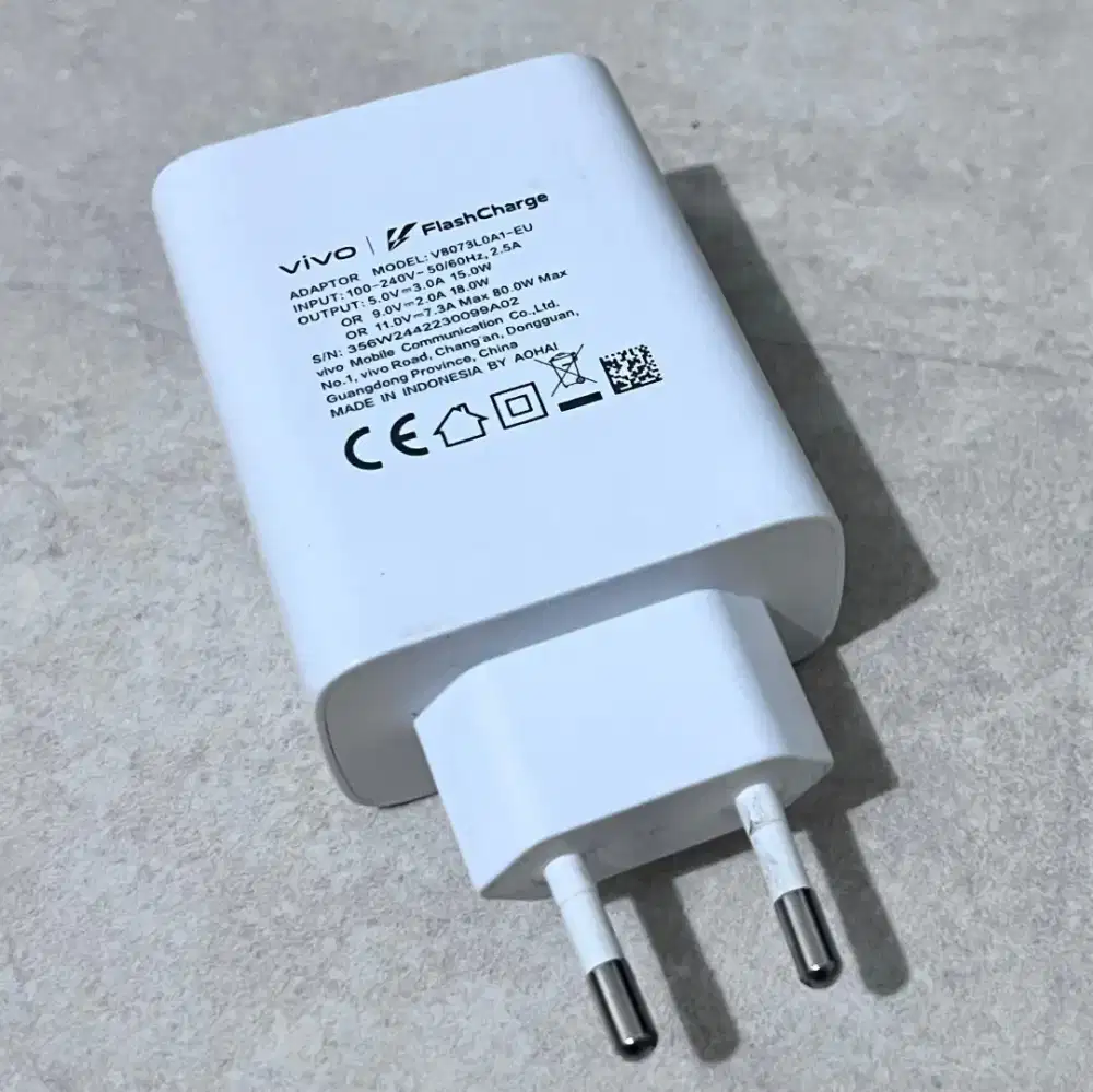 Charger Vivo 80 Watt Original