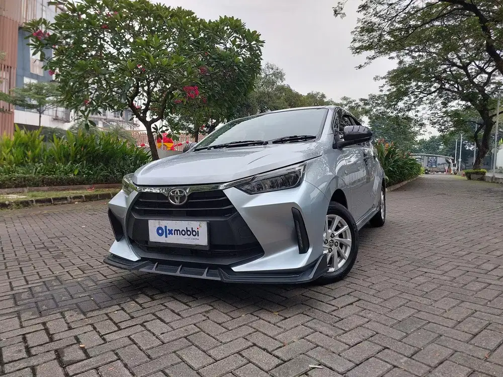 TDP 1 JUTA Toyota Agya 1.2 New G Bensin-AT 2023 Silver CEZTB