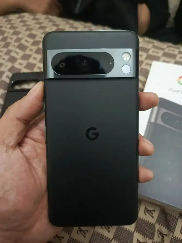 Google pixel 8 pro 12/128gb black BEACUKAI all op fullset mulus