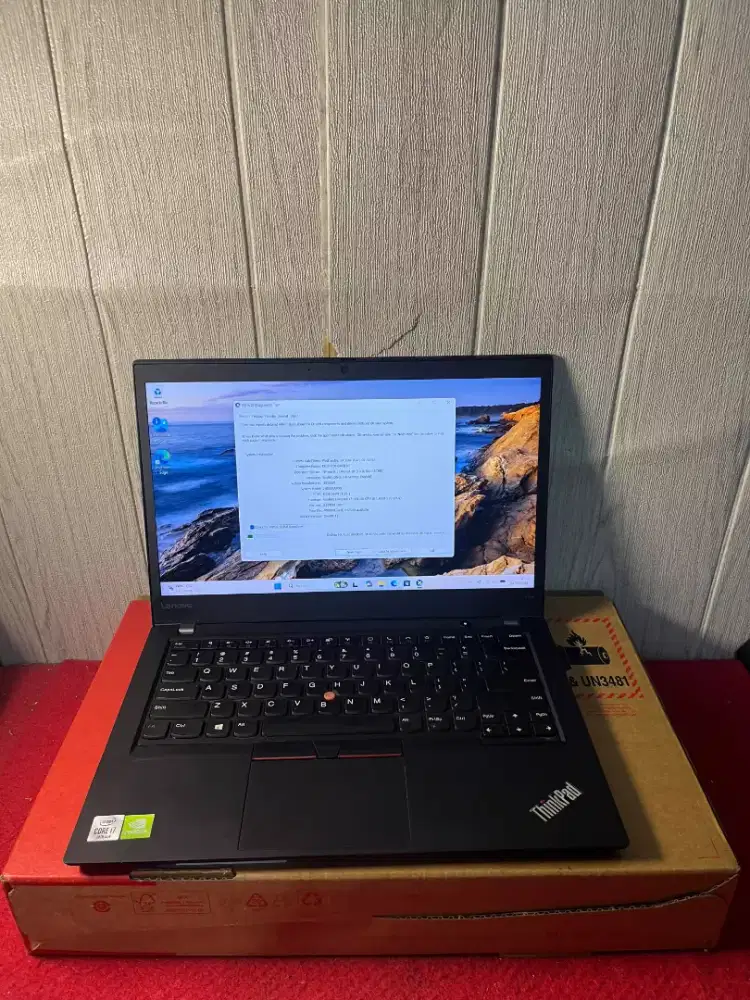 Lenovo Thinkpad T14 Gen1 Core i7 Gen10 Ram8Gb Ssd1Tb Double Vga