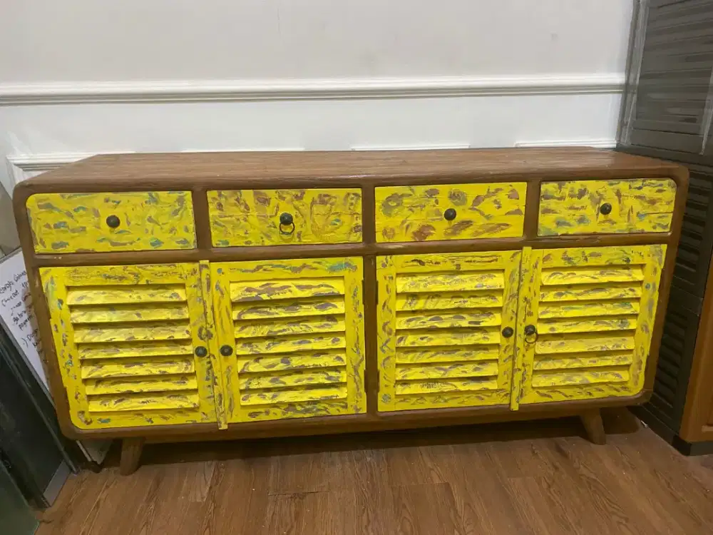 Meja Tv kayu jati / Bupet