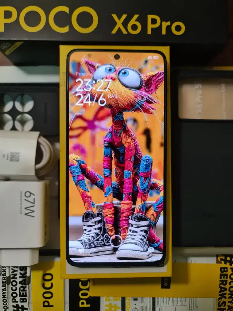 Poco X6 Pro 12/512 muluss like New Lengkap
