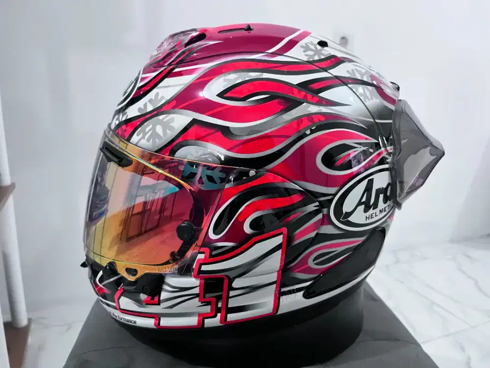 Helm Arai rx7x Haga like New (Paket Ganteng)