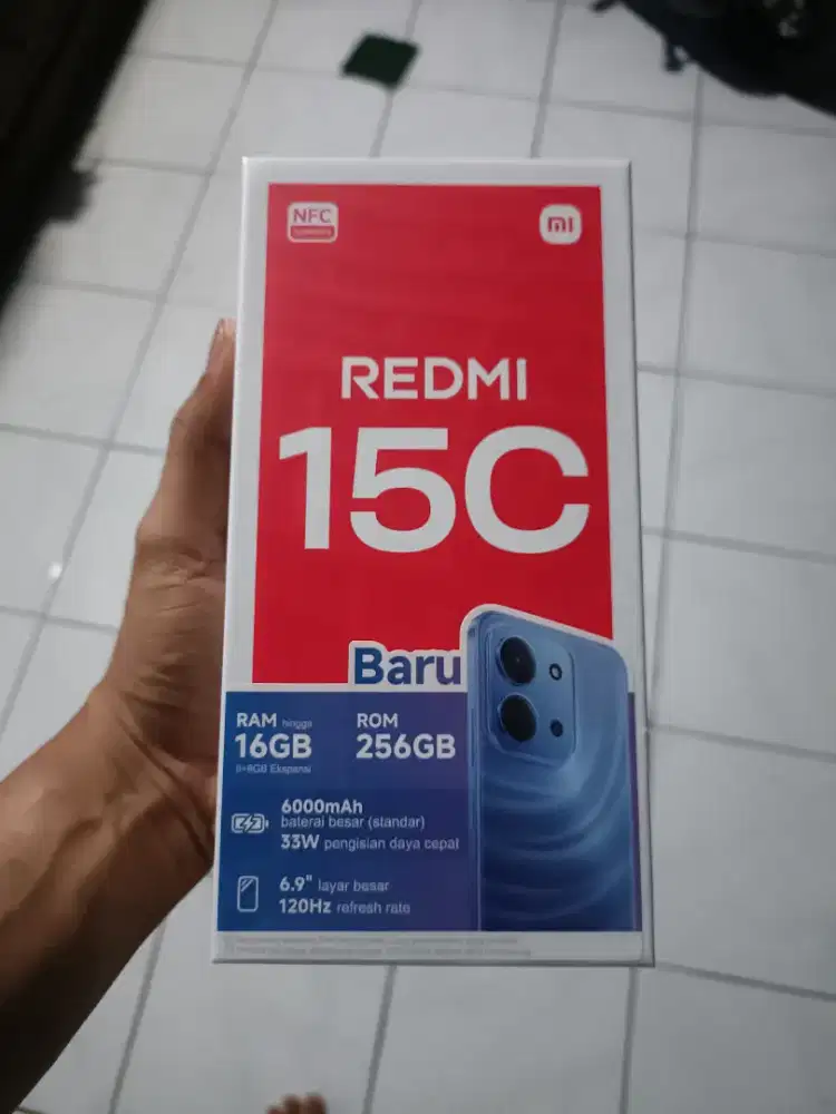redmi 15C 8/256 new segel