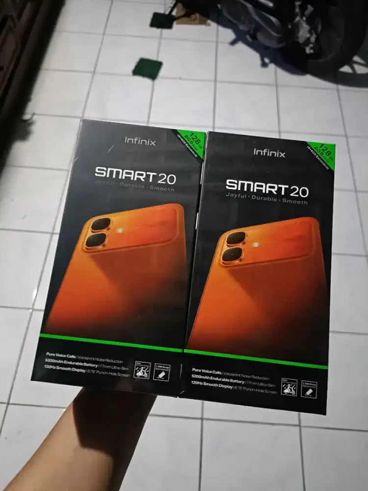 new infinix smart 20 4/128 murah segel