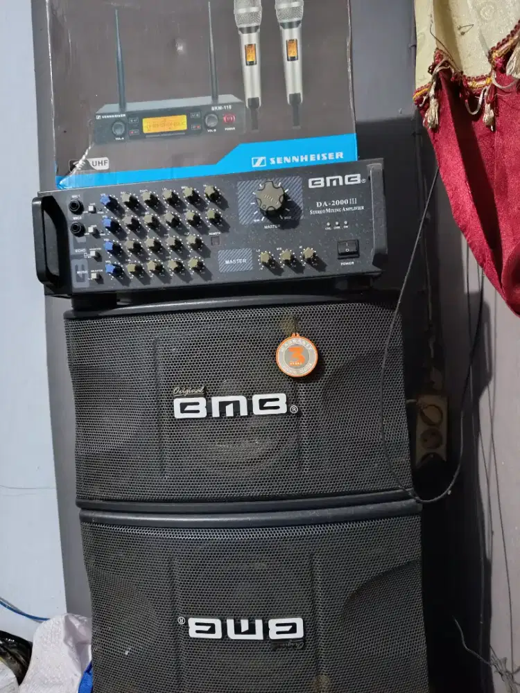 1 set karaoke speaker BMB
