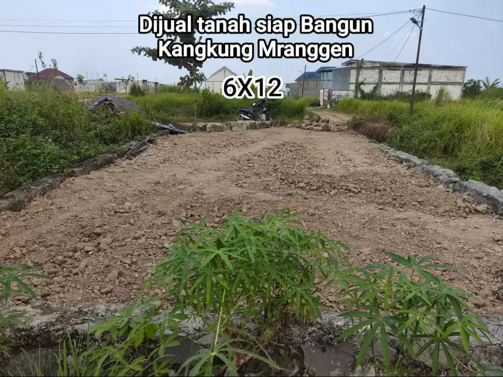 DIJUAL TANAH SIAP BANGUN SUDAH CAKAR AYAM