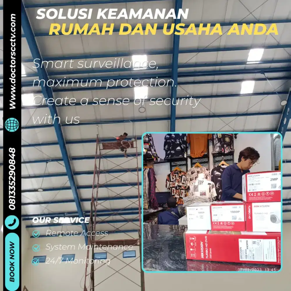 PASANG CCTV SURABAYA, CCTV HIKVISION, CCTV DAHUA