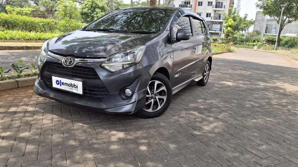 TDP 1 JUTA Toyota Agya 1.0 G TRD Sportivo Bensin-AT 2013 Abu-Abu C8PTF