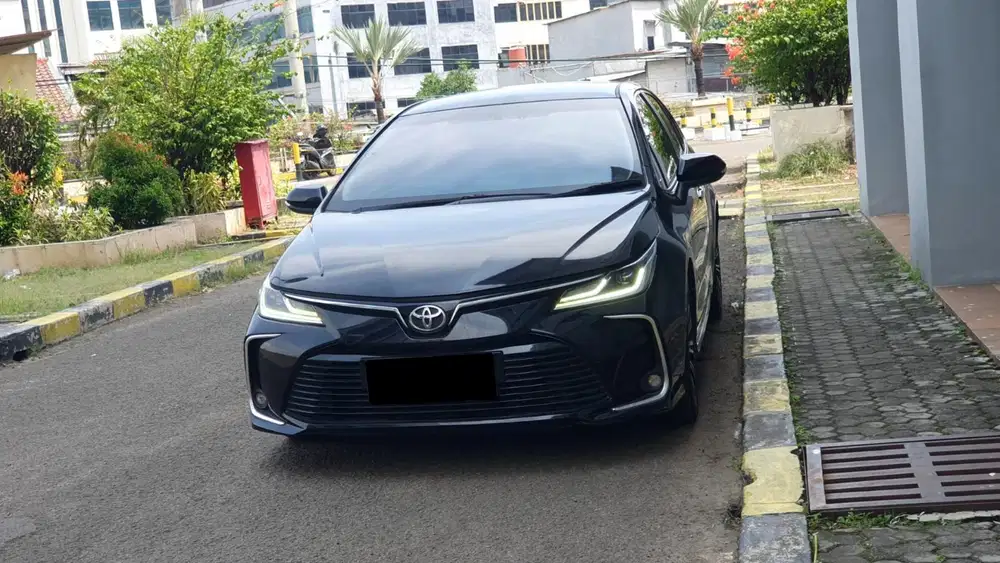 Toyota corolla altis v matic 2021 hitam pajak panjang