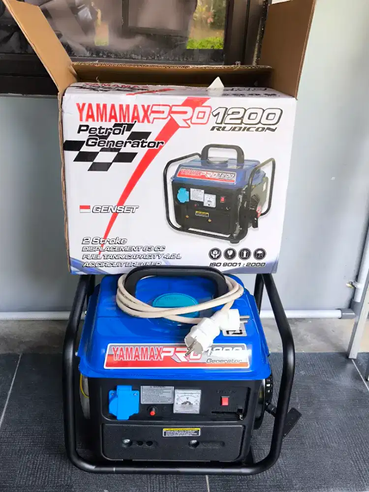 Genset Yamamax Pro 1200 Rubicon