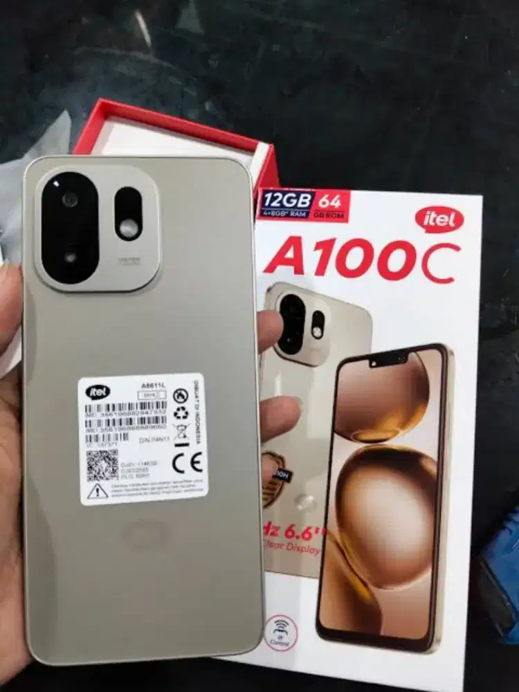 Di jual Hp itel lengkap baru 2minggu pakai