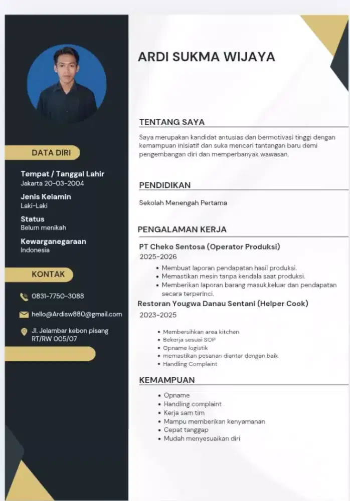 Mencari lowongan pekerjaan