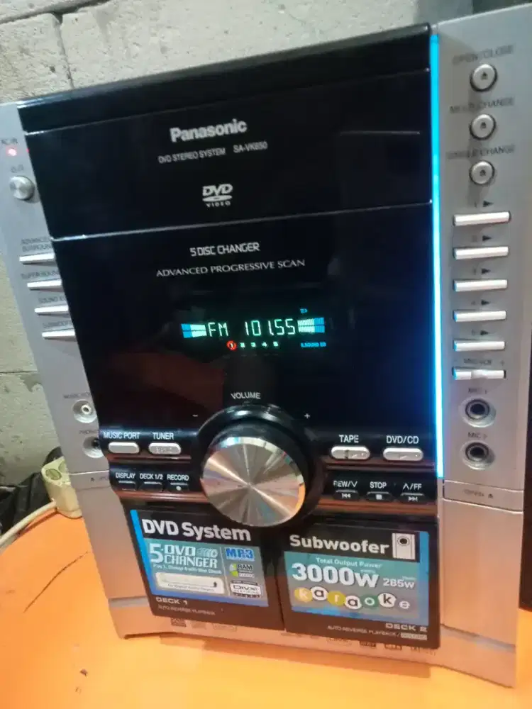 Head compo panasonic extra subwoofer