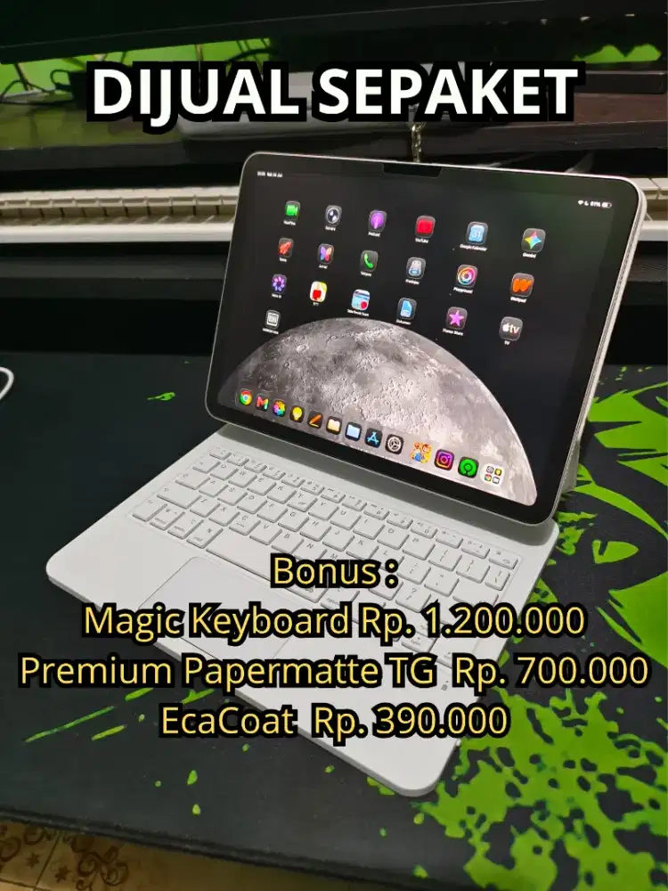 iPad Air 7 M3 11 Inch 2025 128 Wifi iBox Banyak Bonus