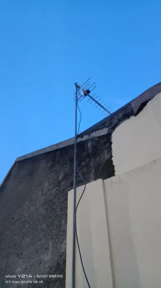 Spesialis ahli pemasangan Antenna tv digital dijamin bagus dan jernih