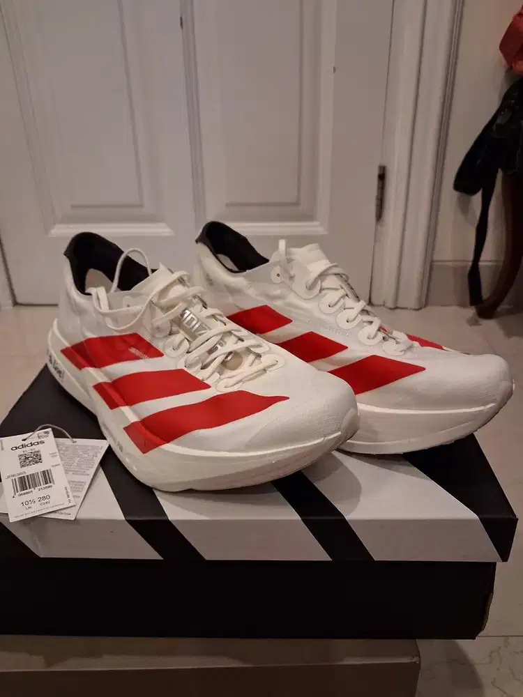 sepatu adidas adizero pro 4 OFF-WHITE limited Edition original