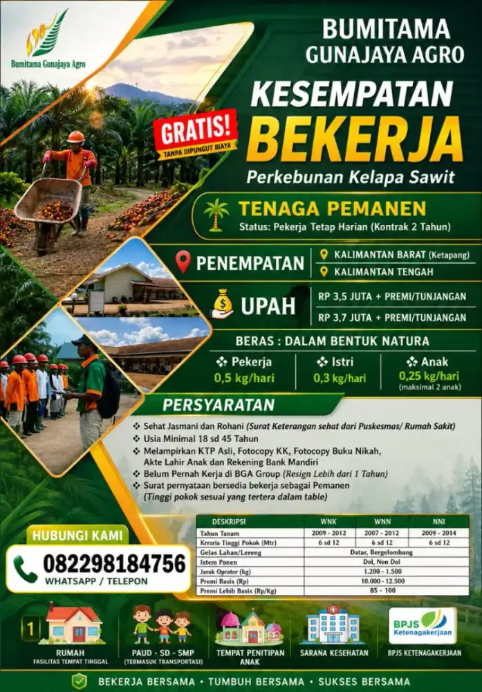 loker panen sawit