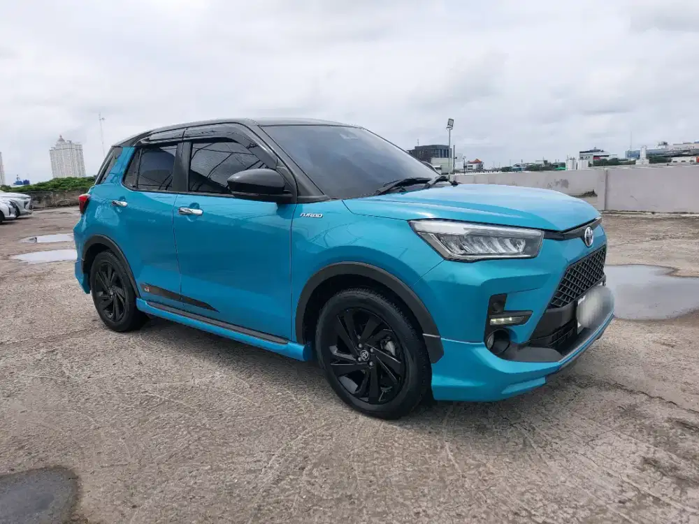 Km 25k record Toyota Raize 1.0 AT Turbo GR Sport TSS 2022 Biru
