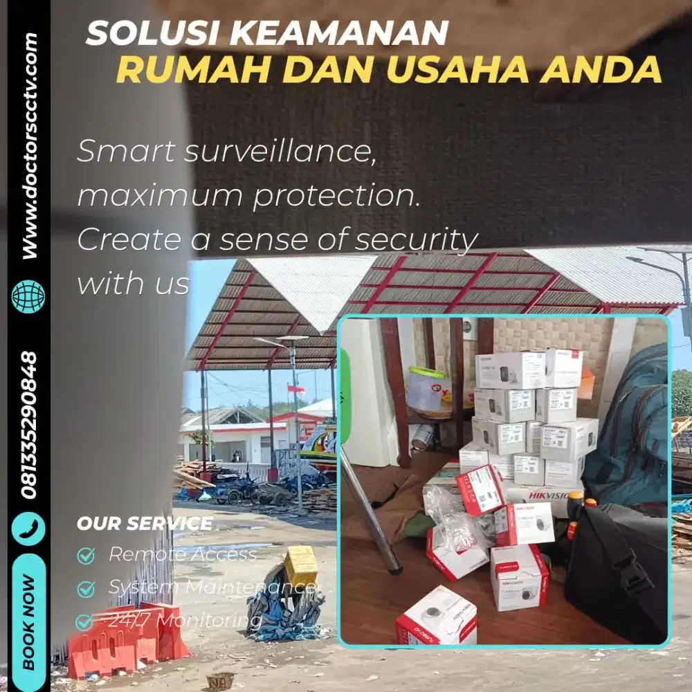PAKET CCTV 8 KAMERA, ONLINE CCTV, CCTV FULLD HD