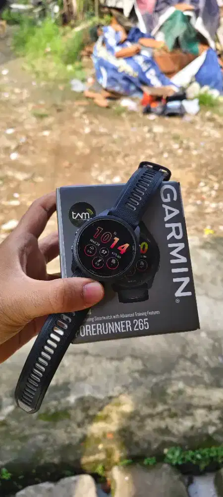 Garmin forerunner 265 mulus jarang pakai garansi