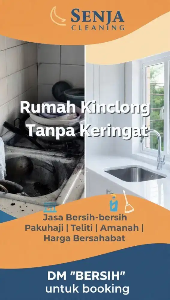 Jasa cleaning dan setrika