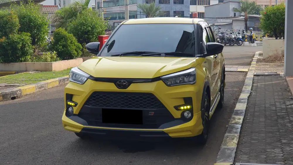 Toyota raize turbo s cvt gr sport non tss 2025 kuning matic