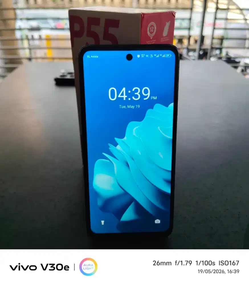 FULLSET ITEL P55 NFC 8/128 GB MOONLIT BLACK PRELOVED (ADA MINUS)