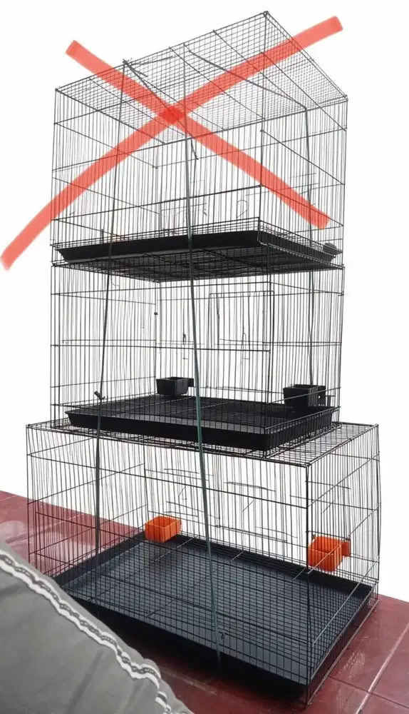 kandang besi bekas kucing
