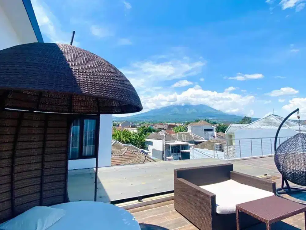 Rumah Villa Mewah Karangploso Kolam Renang Pribadi View Bagus Dkt Tol Batu