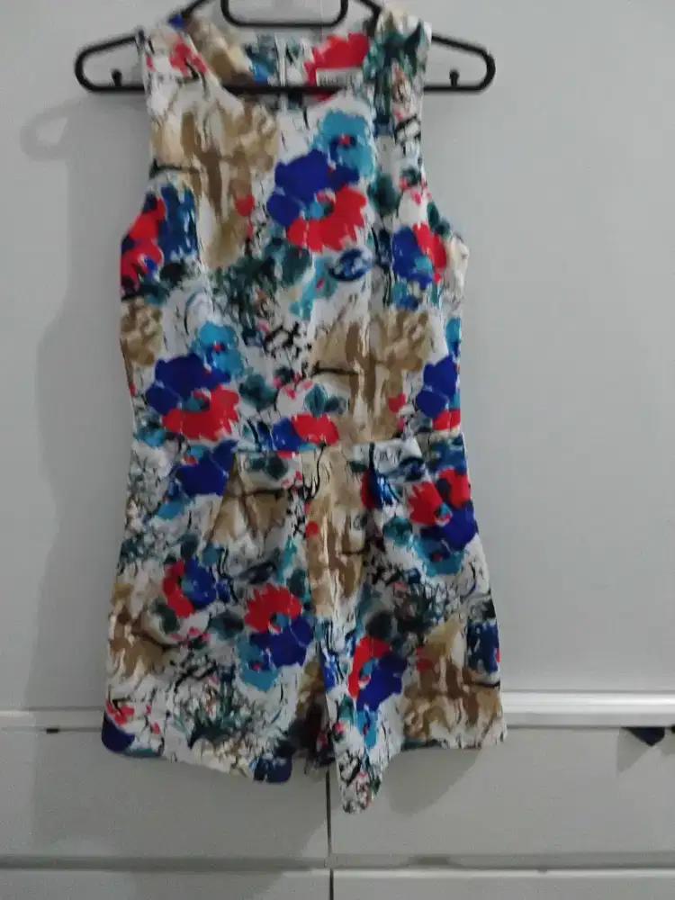 Baju wanita junsuit motif bunga