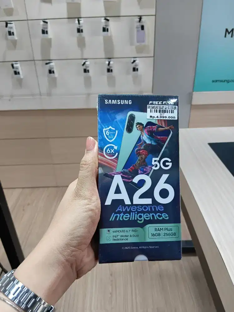 Ready samsung A26 5G 8/256 garansi resmi 1tahun atlantis dahsyat
