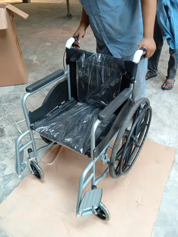BARU - COD - KURSI RODA STANDAR RS TANPA PISPOT DAPAT DI LIPAT TRAVEL