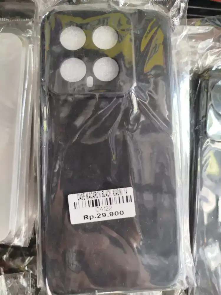 CASE MACARON BLACK XIAOMI 14