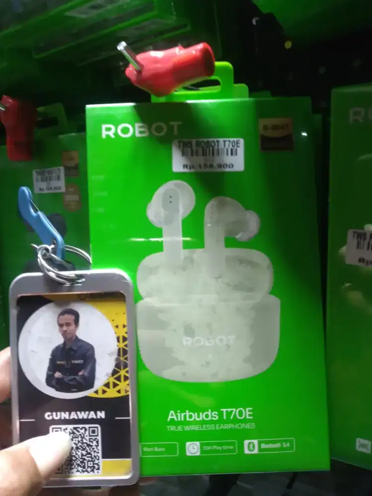 Headset BT ROBOT T70E ATLANTIS DAHSYAT