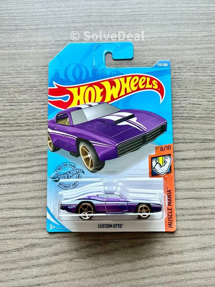 Hot Wheels Custom Otto 2020 Metalflake Purple Koleksi Hotwheels