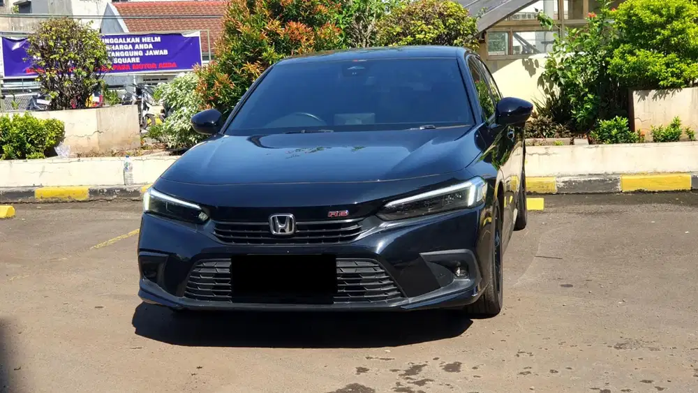 Km19rb honda civic rs turbo sensing 2023 hitam pajak panjang
