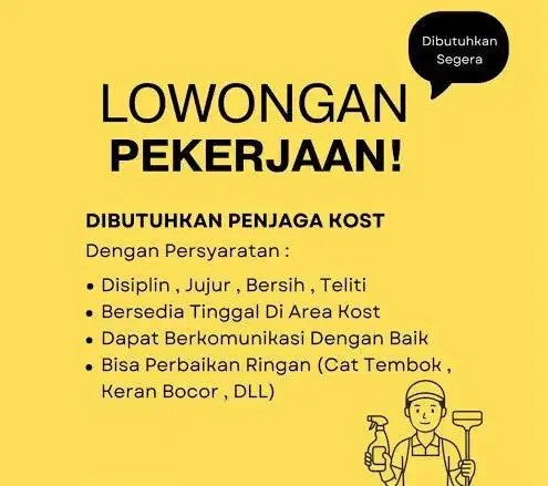 PENJAGA KOS MENGINAP